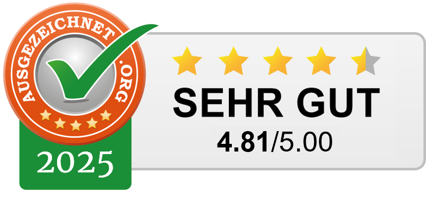 Ausgezeichnet.org Zertifizierung