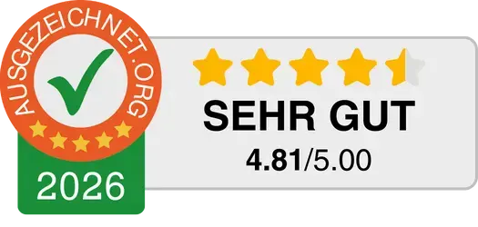 Ausgezeichnet.org Zertifizierung